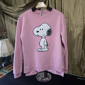 Pink Snoopy Sweatshirt